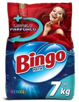 Bingo Matik Renkli Toz Çamaşır Deterjanı 7 kg Deterjan kullananlar yorumlar